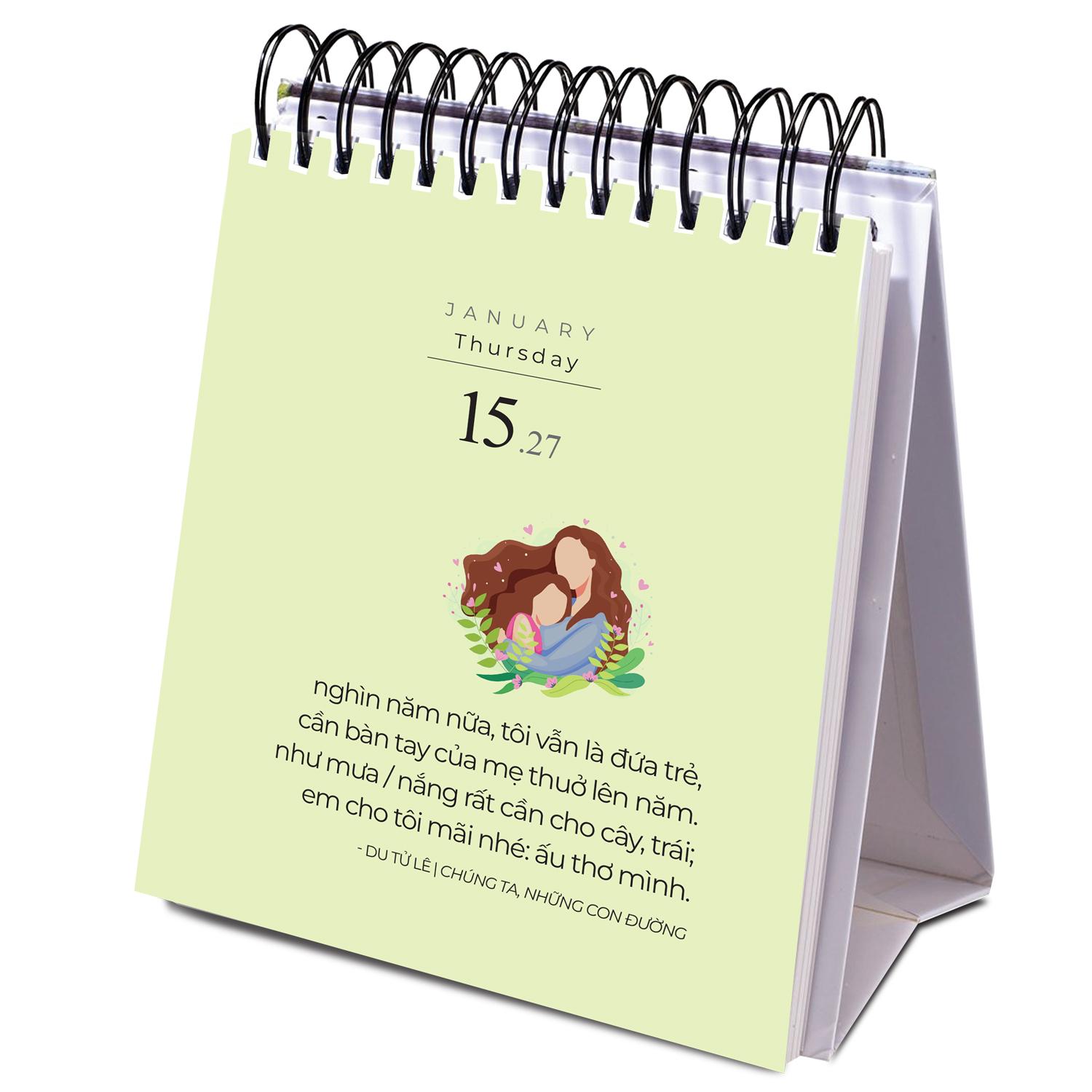 Lịch Bàn 2026 - Gieo Mầm Yêu Thương