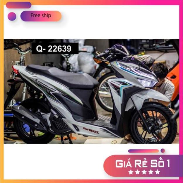 Tem rời Vario 150 Fi Crom cao cấp 3 lớp ko bay màu bảo hành màu sắc vĩnh viễn