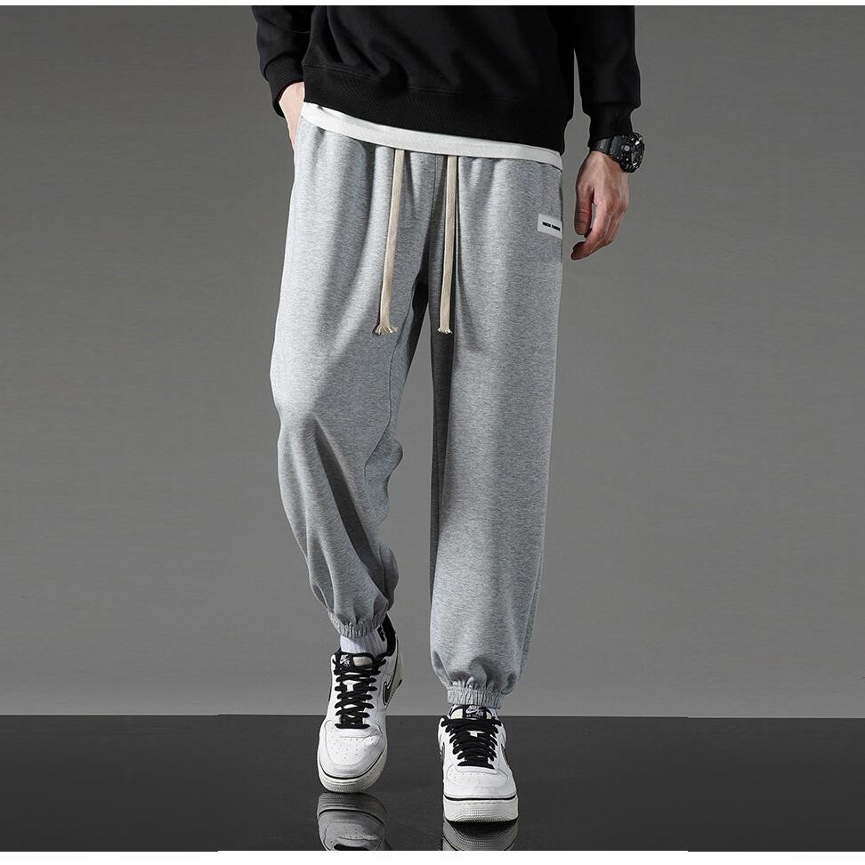 Quần jogger nam nữ ống rộng BO GẤU Vài Đài basic track pants unisex, không bai không xù mặc thoáng mát dễ chịu