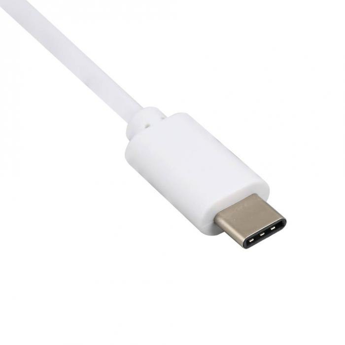 Hub OTG Chia 4 Cổng USB Đầu Type C Có Giá Đỡ Điện Thoại Cao Cấp AZONE