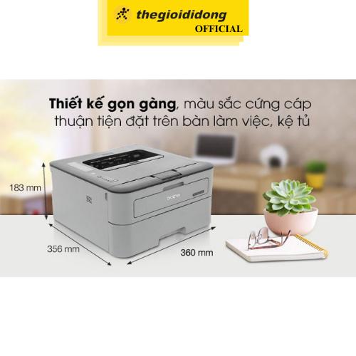 Máy in laser trắng đen đơn năng Brother HL-L2321D - Hàng chính hãng