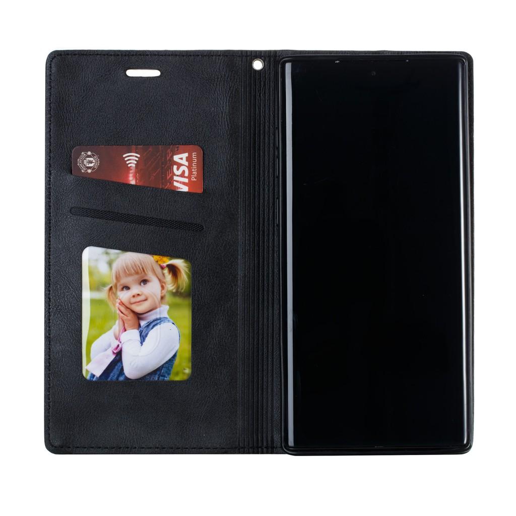Ốp lưng da ví gập cho Samsung Galaxy Note 20 Ultra Note 10 Plus Note 10 Lite S10 Lite