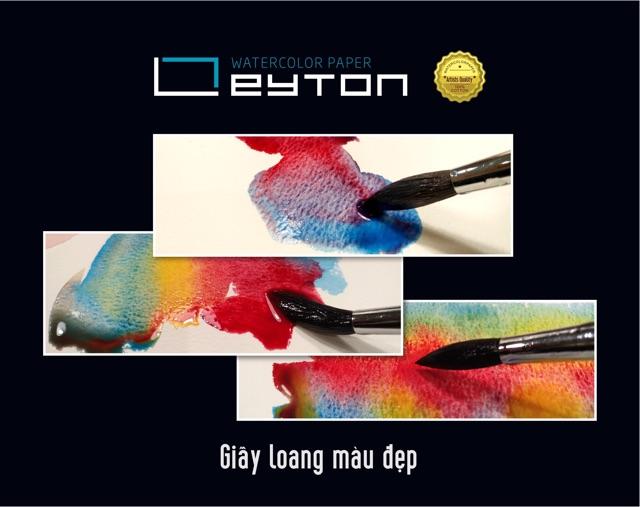 Giấy vẽ màu nước Leyton 300gsm 100% cotton