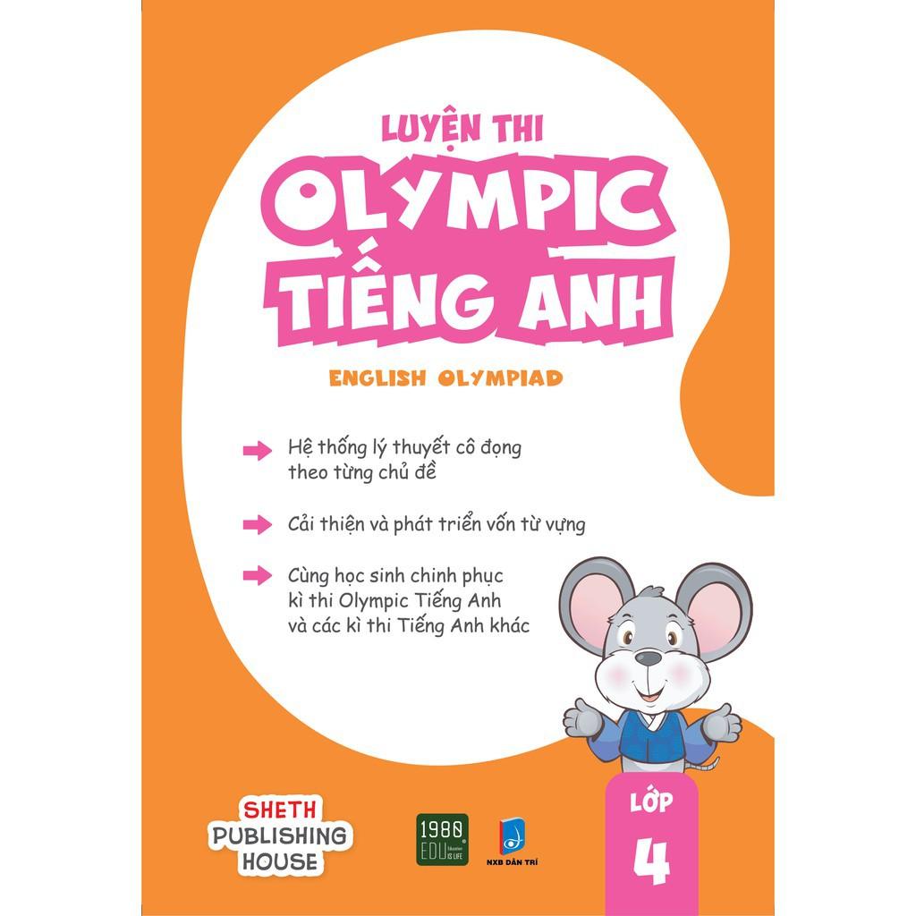 Sách  Luyện thi Olympic Tiếng Anh  Lớp 4 - BẢN QUYỀN