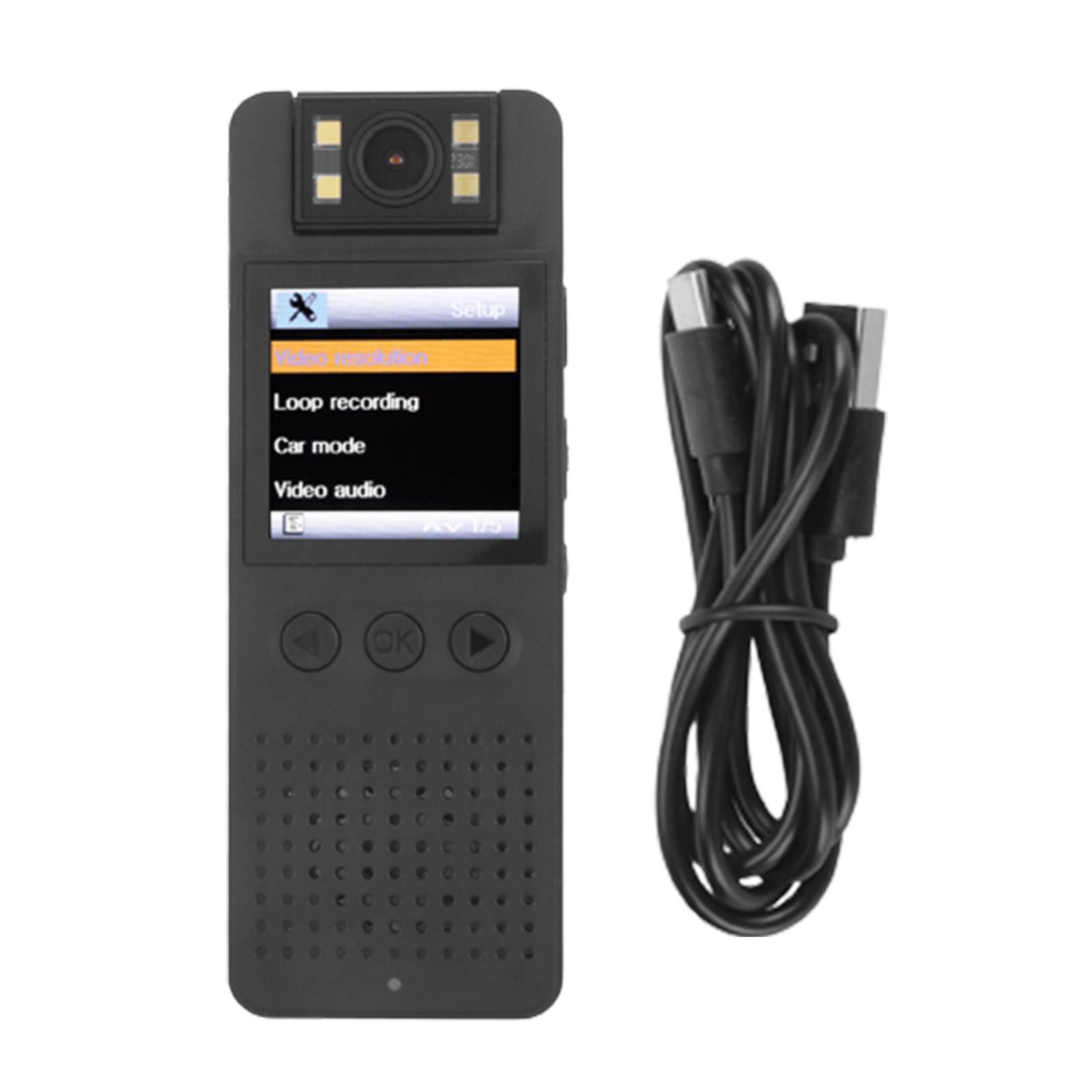 Body Camera Video 1080P 1.4 inch Screen Photo Function