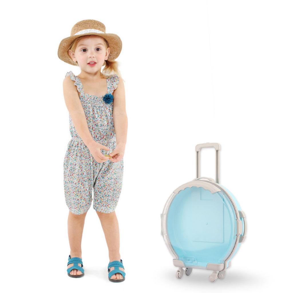 1piece Suitcase Travel Luggage fit for Girl Doll Kids Toys