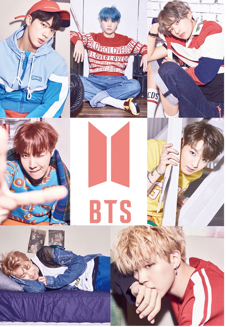 Poster 8 tấm idol BTS album mới