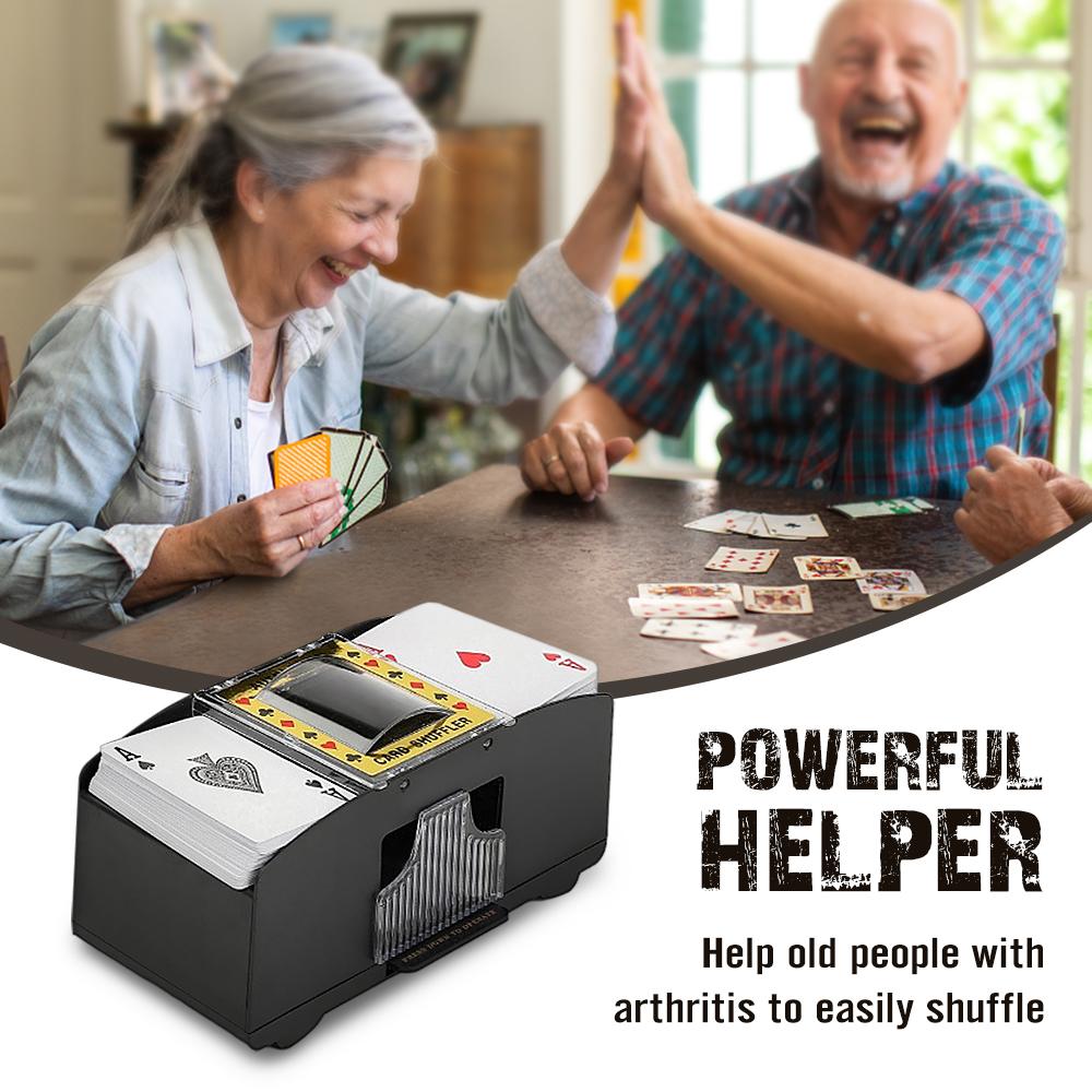 Máy Trộn Thẻ Bài Sạc Usb Cho Gia Đình