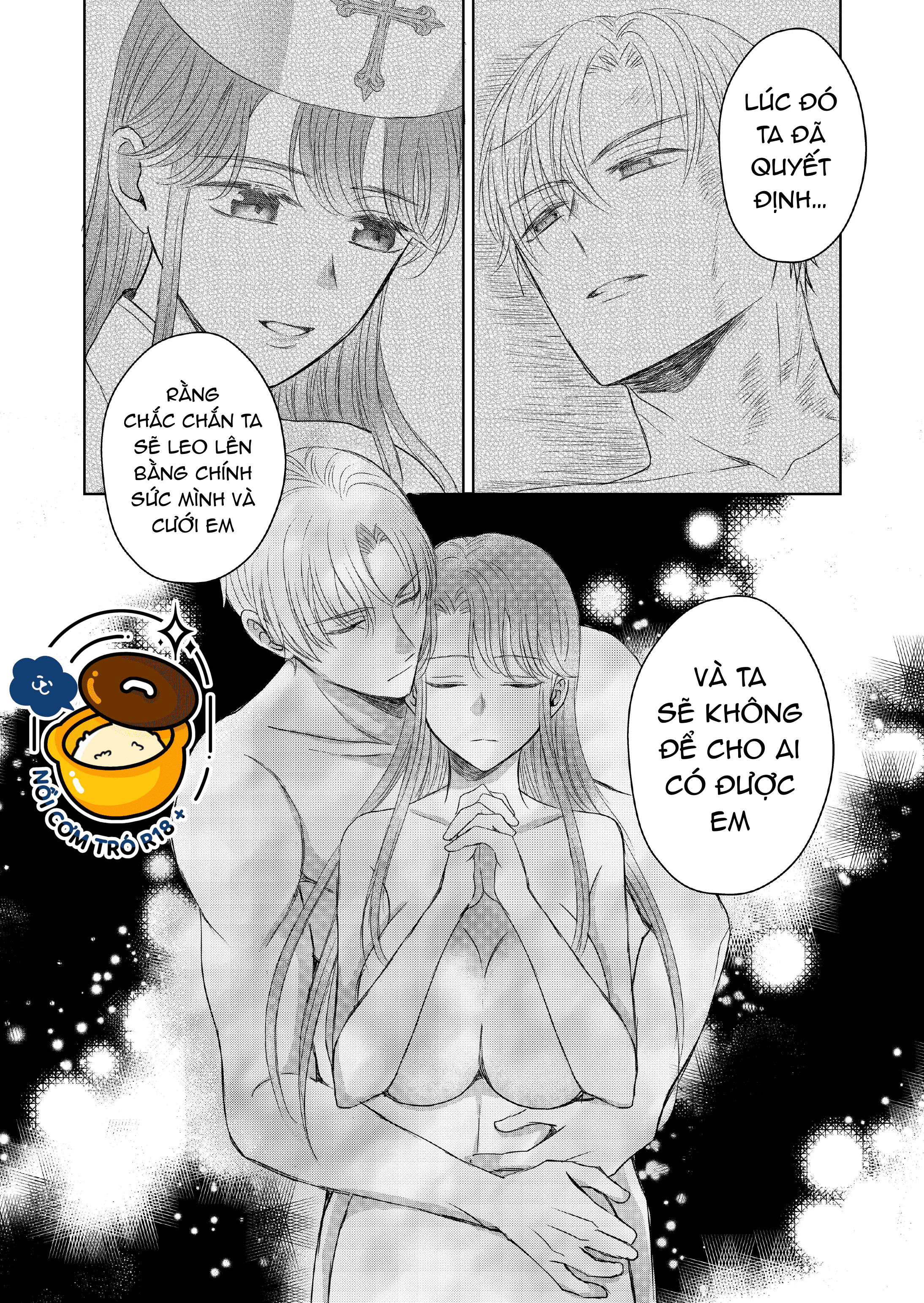 thánh nữ chữa lành đã say đắm việc sinh sản với người chồng hiệp sĩ ưu tú của mình chapter 2 14