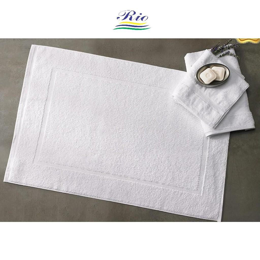 Thảm Lau Chân RIOTEX Chuyên Dùng Cho Khách Sạn, Bệnh Viện, Spa Kích Thước 45x65cm