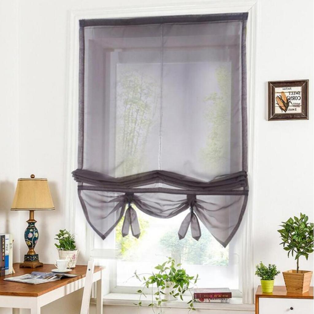 Roman Curtain, Tie Up Shade, Rod Pocket Window Valances