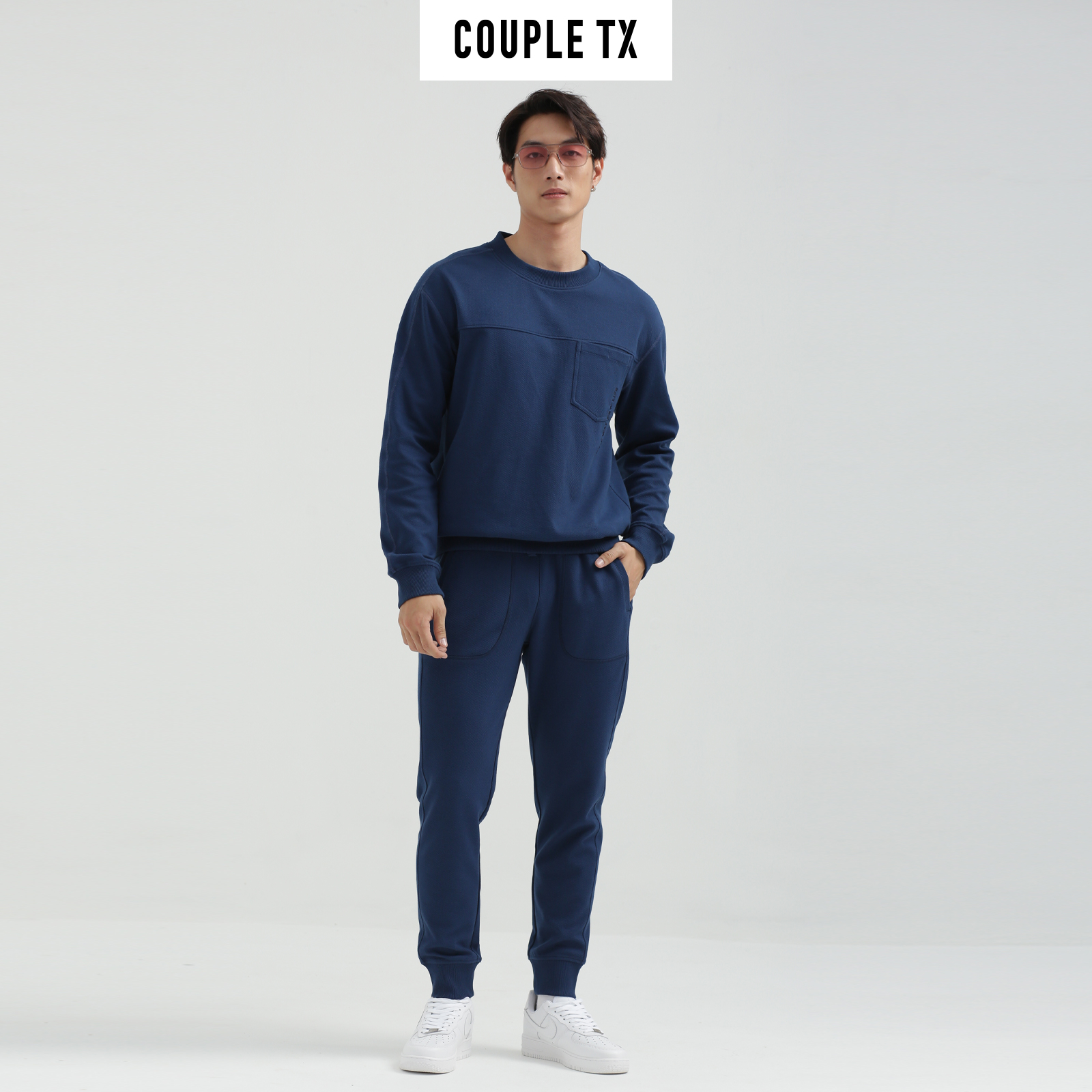 COUPLE TX - Quần Dài Nam Jogger Vải Gân Chéo MPA 1005