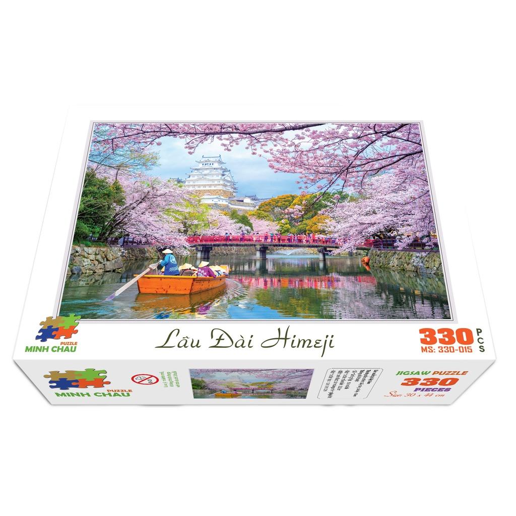 Bộ ghép hình hộp 330 mảnh-Lâu Đài Himeji