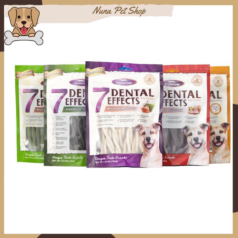 Xương gặm sạch răng thơm miệng cho chó 7 Dental Effects