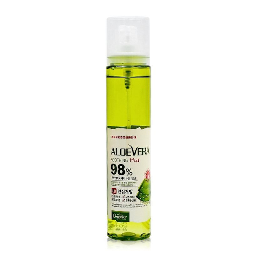 Xịt Khoáng Chiết Xuất Lô Hội Aloe Vera Soothing Mist 98% Organia