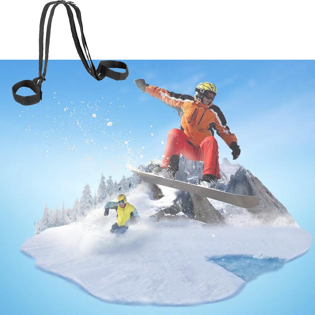 2xUniversal Skateboard Shoulder Carrier Longboard Backpack Belt for Snowboard