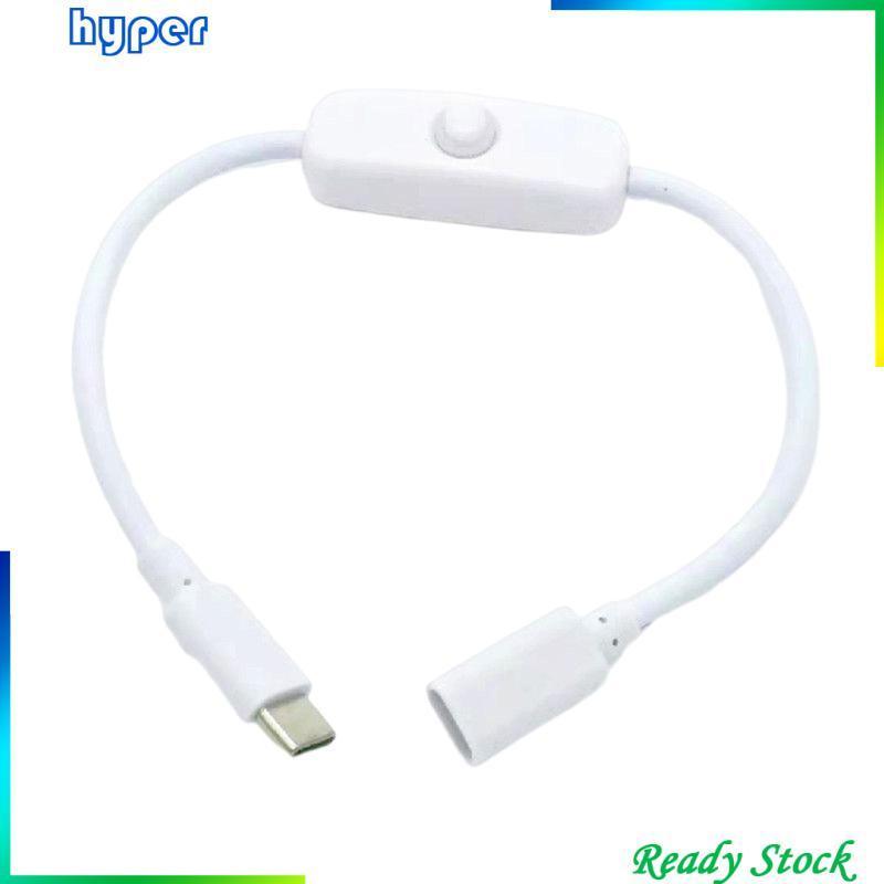 Dây Cáp Mở Rộng Đa Năng Type C Có Công Tắc Bật / Tắt Cho Máy Tính