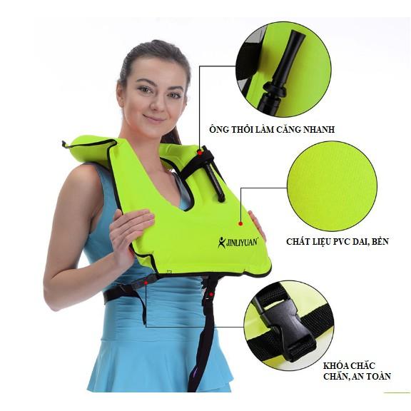 Áo Phao Bơi Cao Cấp An Toàn Snorkel Vest Dạng Phao Cứu Sinh Phù Hợp Với Cả Người Lớn Và Trẻ Em