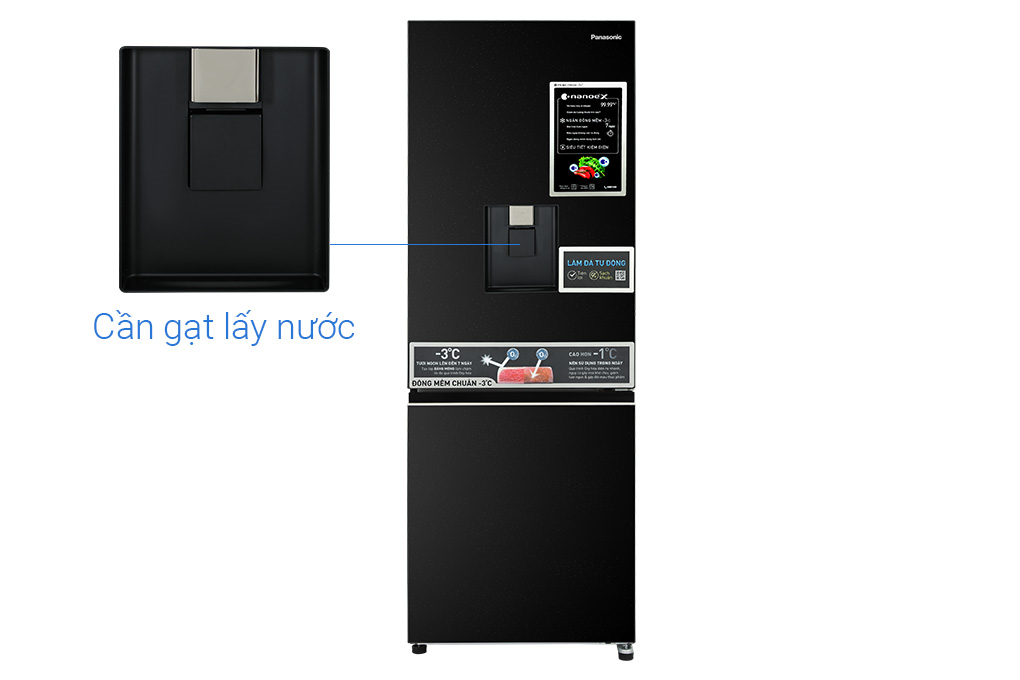 Tủ lạnh Panasonic NR-BV331WGKV inverter 300 lít - Hàng chính hãng