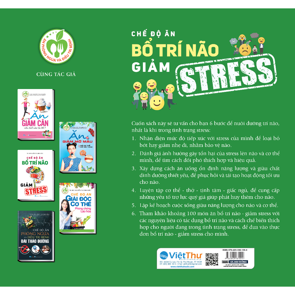 Chế Độ Ăn Bổ Trí Não Giảm Stress