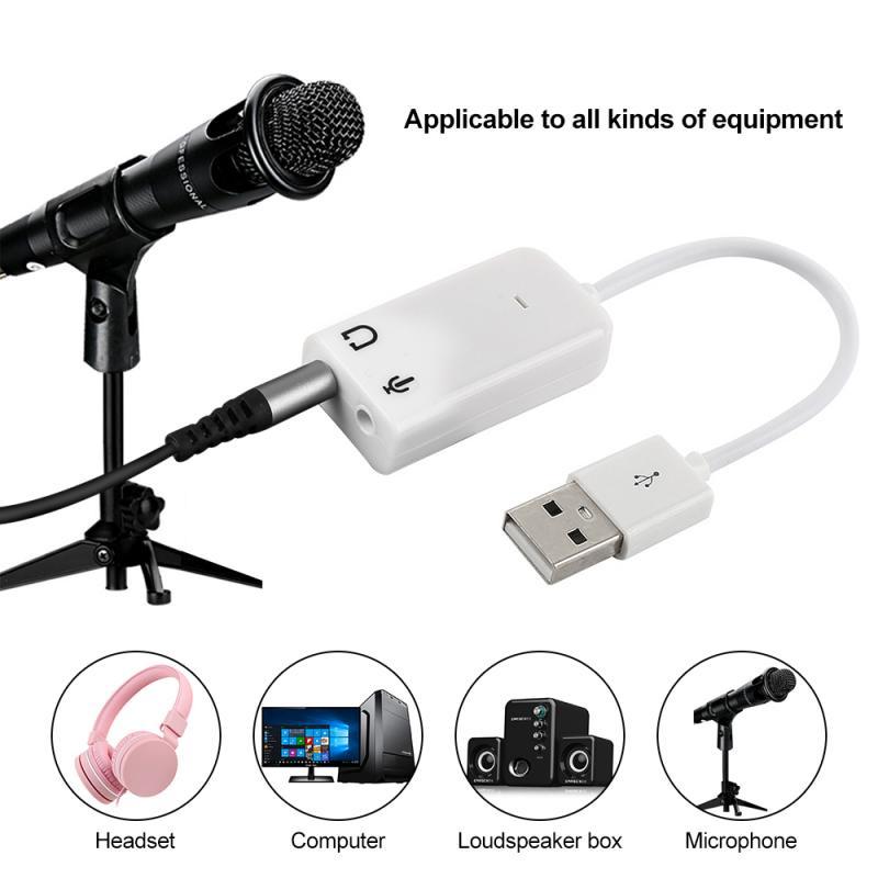 Card Âm Thanh USB 7.1 7.1 Kèm Cáp USB Thẻ
