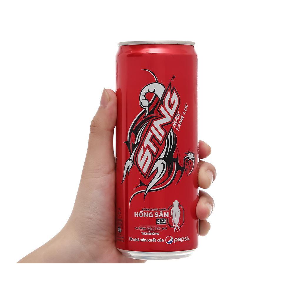 Sting Dâu 330ml Sleek Lon Chất Lượng Và An Toàn