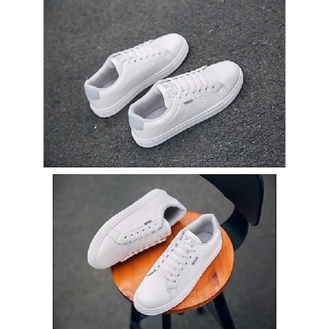 Giày thể thao nam, sneaker nam thời trang màu trắng ghi - USN018