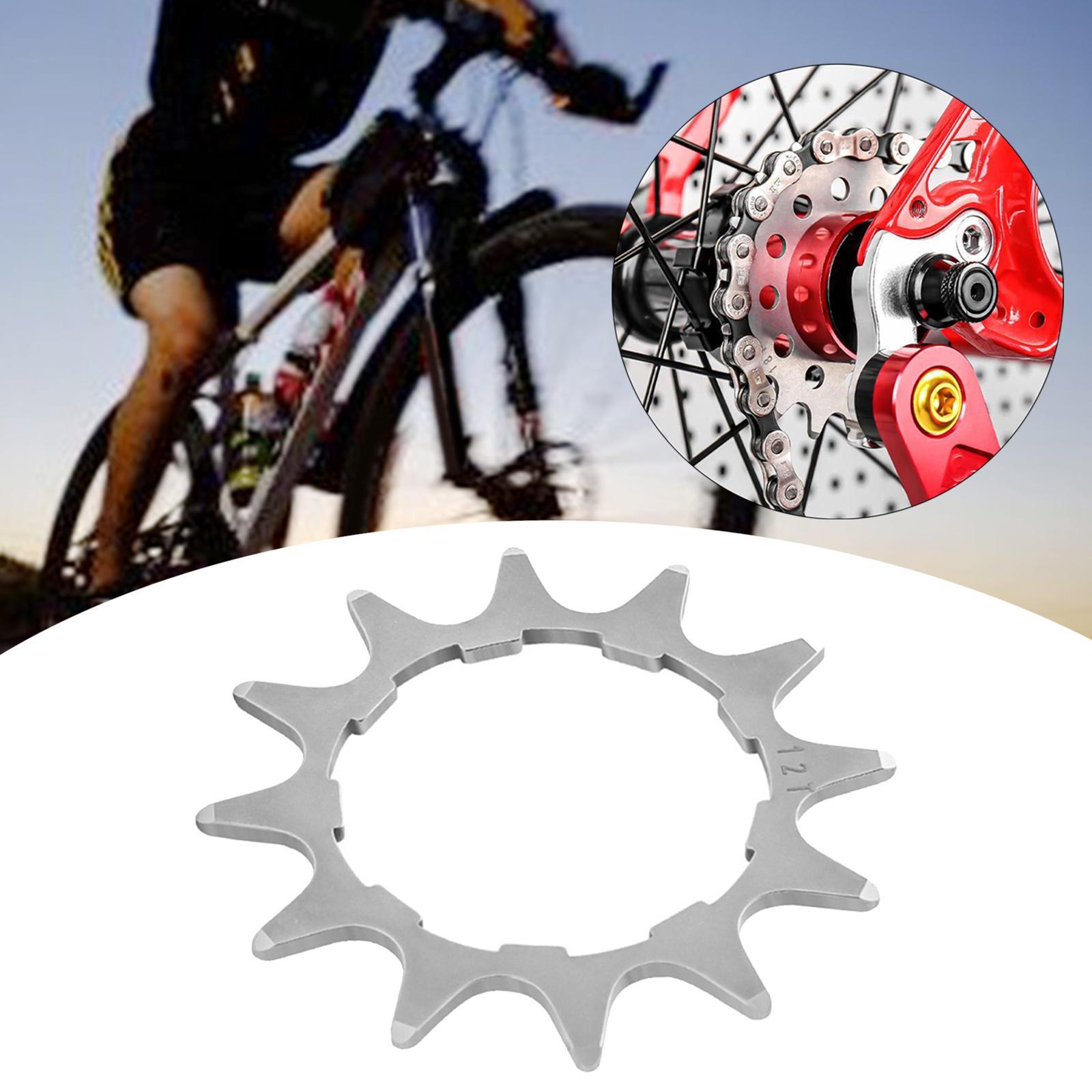 Lightweight Bike Single Speed Cassette Cog Refit Parts Easy Installation for Bicycle