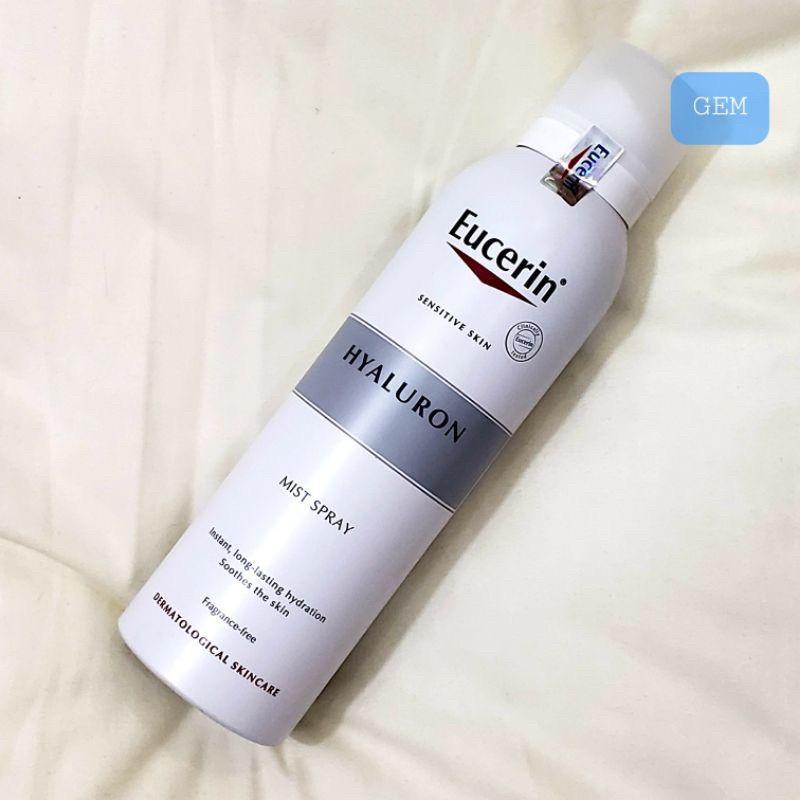 Xịt Dưỡng Ẩm Eucerin Hyaluron Mist Spray Sensitive Skin Dành Cho Da Nhạy Cảm 150ml