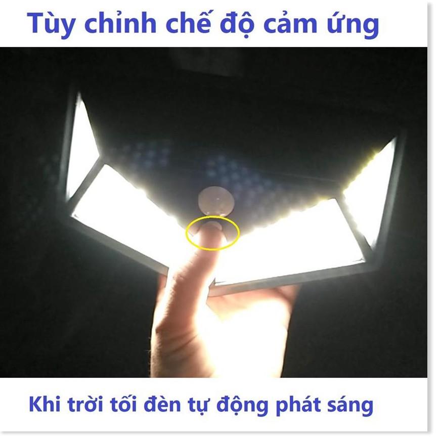 Đèn năng lượng mặt trời 100 LED cảm biến chuyển động - L2B, đèn led cảm biến, đèn sân vườn năng lượng mặt trời |Dũng 1