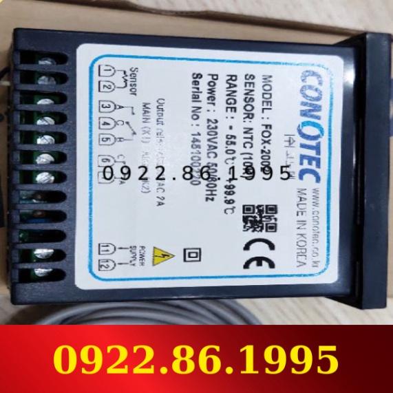 Đồng hồ điều khiển nhiệt độ FOX-2002 Conotec mới