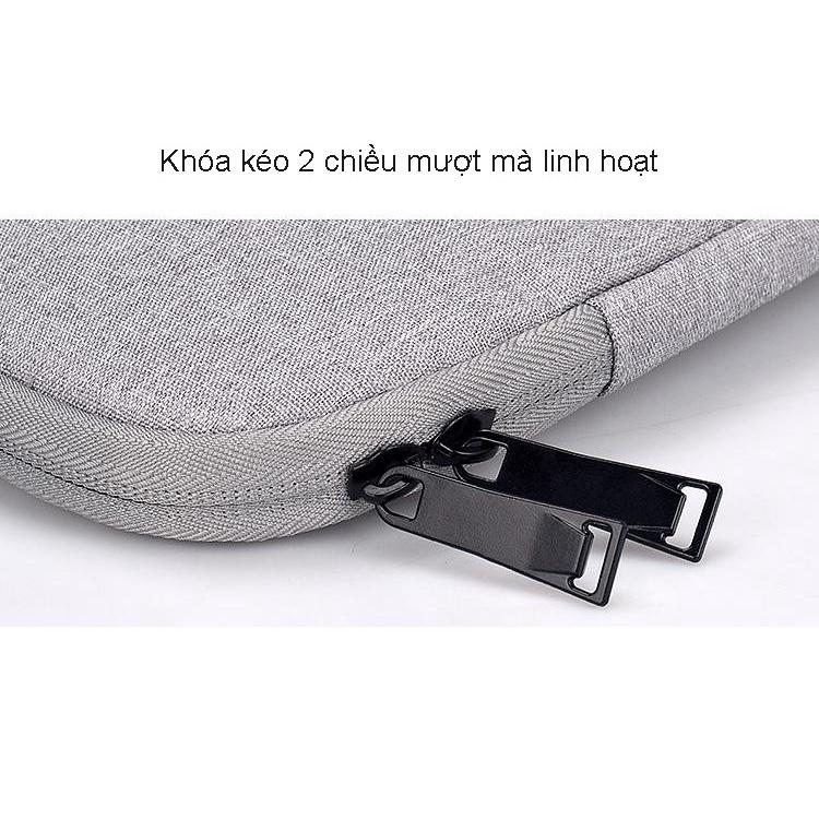 Túi Chống Sốc Laptop Cao Cấp Lót Nhung ,Chống Nước Logo 3D -