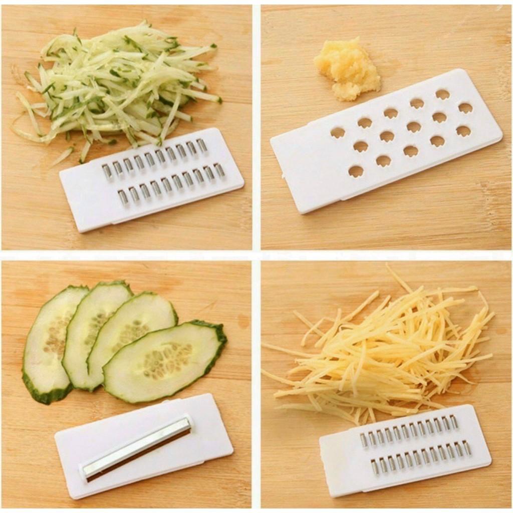 Nạo củ quả đa năng 5 in 1, Dụng cụ bào nạo rau củ siêu nhanh - MS121