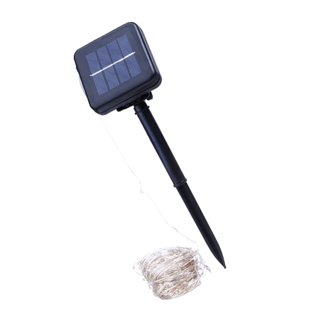 Outdoor Solar Powered 22m 200 LED String Lights Waterproof Lamp