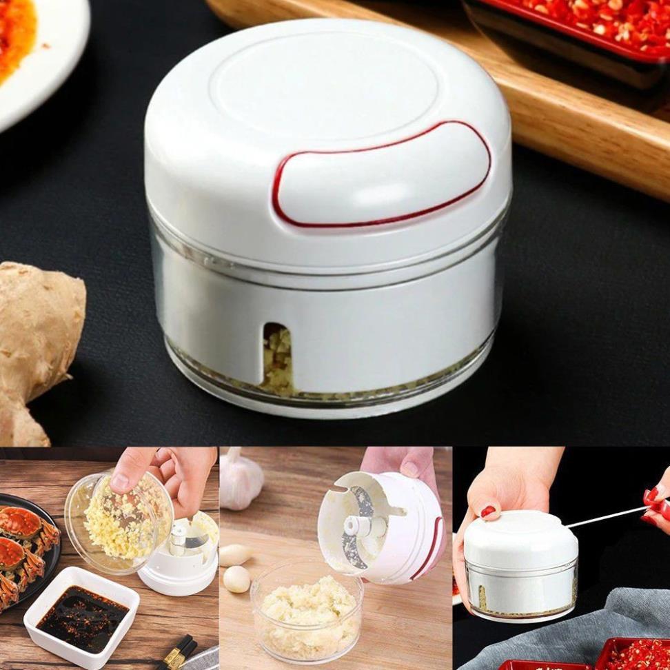 CỐI XAY TỎI ỚT THỊT THỰC PHẨM CẦM TAY DÂY RÚT TIỆN LỢI