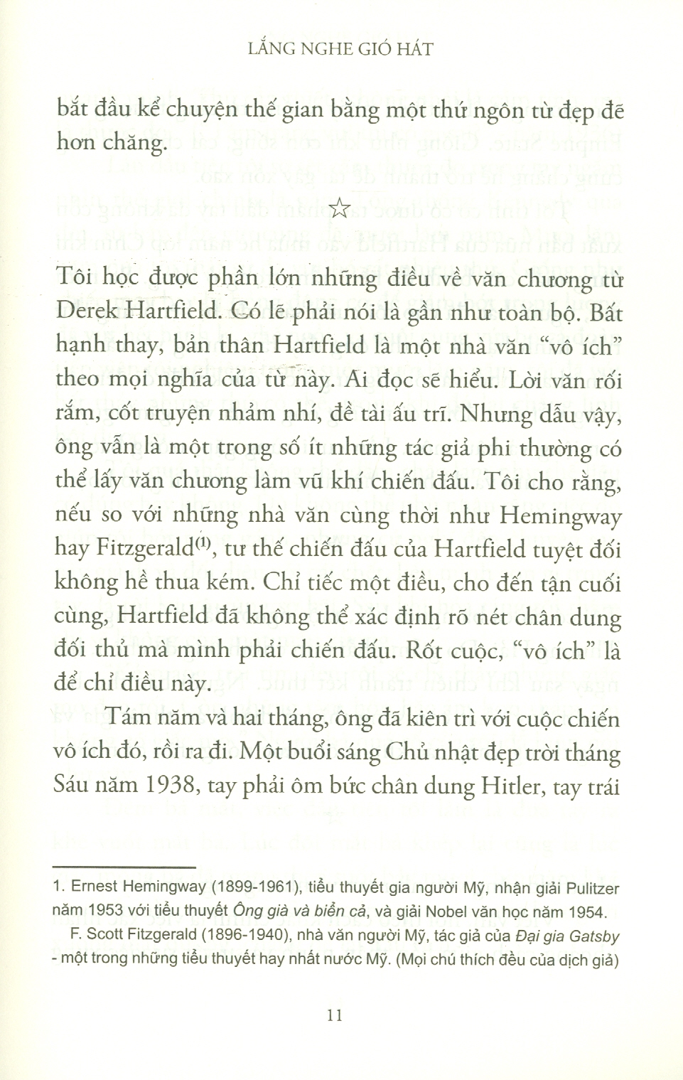 Lắng nghe gió hát (Haruki Murakami) (TB 2023)  - Bản Quyền