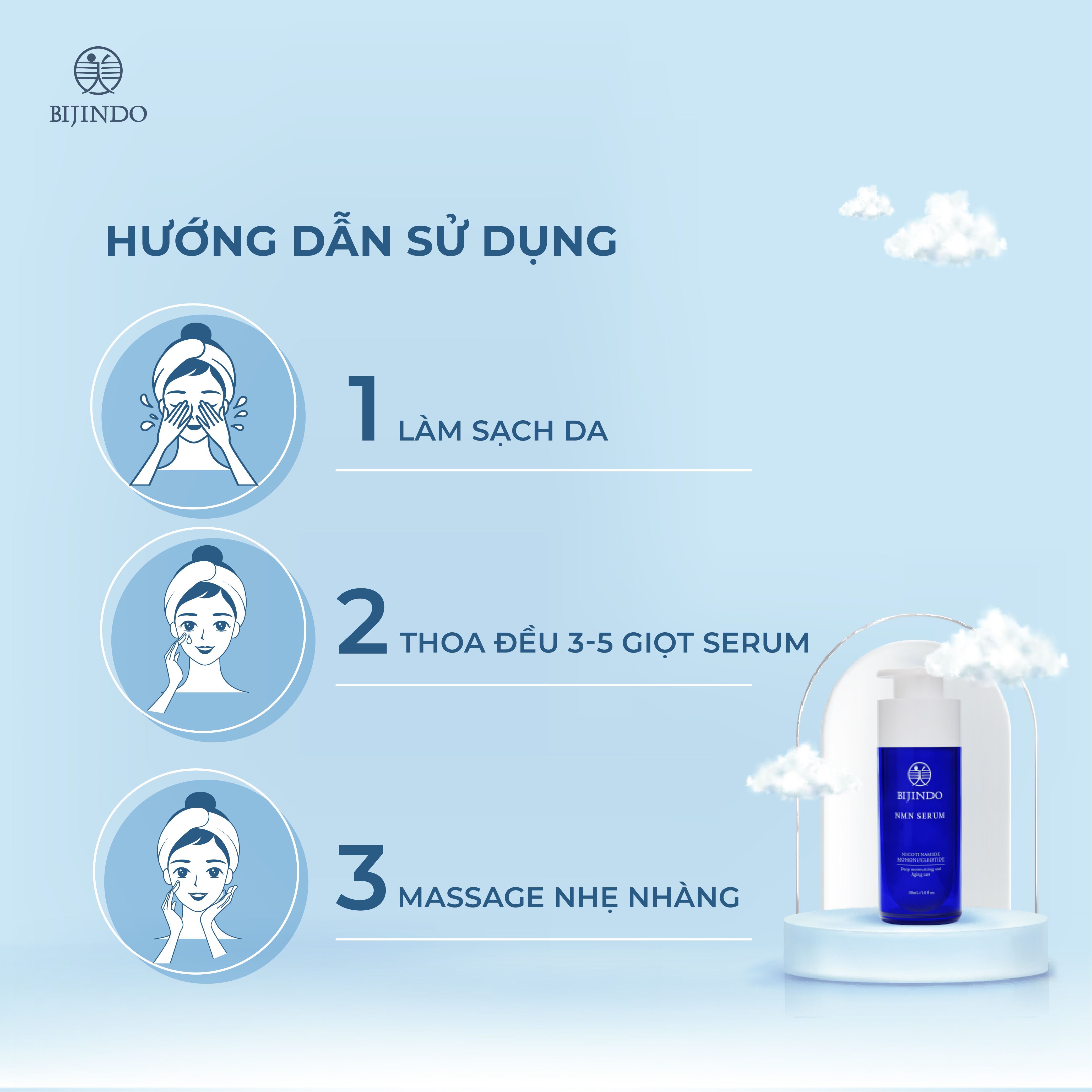 Tinh Chất NMN BIJINDO NMN Serum 30ml