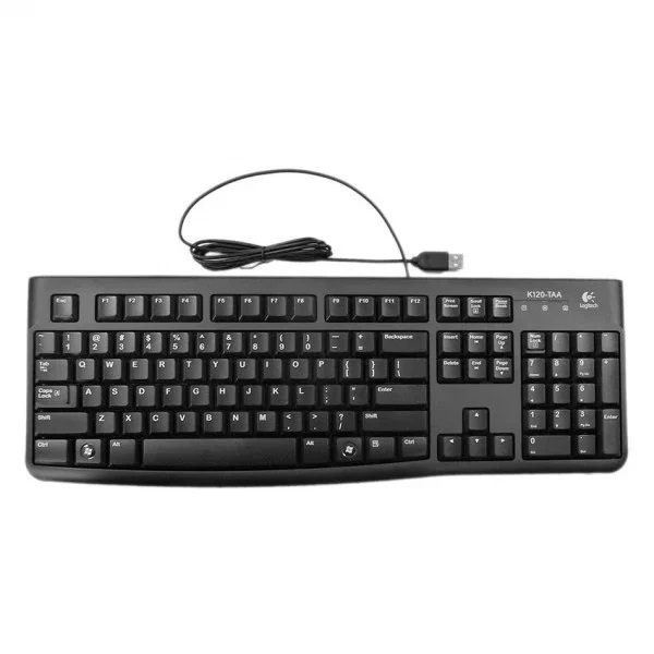 Bộ bàn phím và chuột máy tính có dây Logitech B100/ K120- Hàng chính hãng