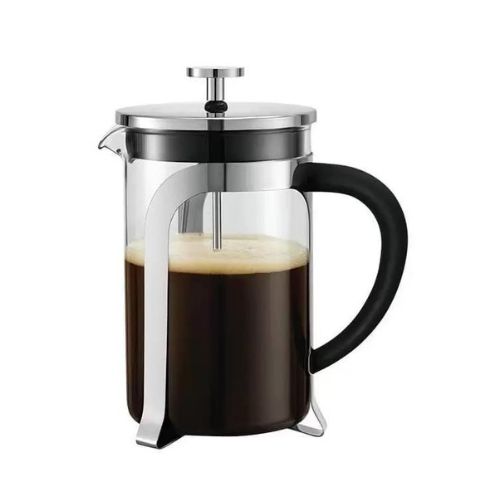 Bình Pha Cà Phê French Press Lock&amp;Lock LLG019 Chất Liệu Thủy Tinh Và Thép Không Gỉ - 800ml - Hàng Chính Hãng