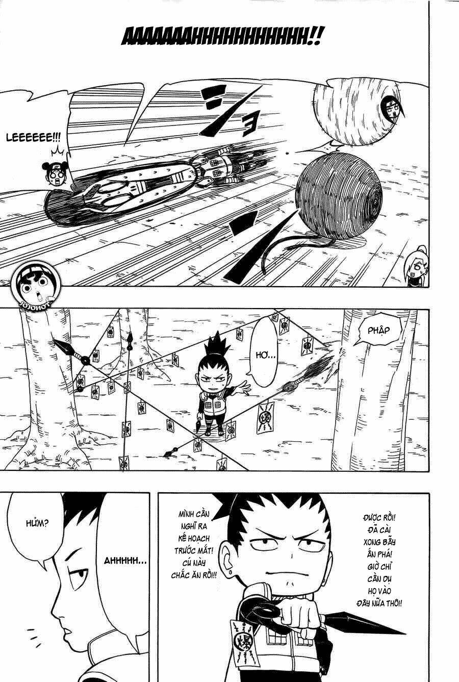 cửu vĩ hồ ly ngoại truyện rock lee chapter 10 17