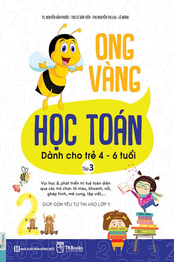 Ong Vàng Học Toán Dành Cho Trẻ 4-6 Tuổi
