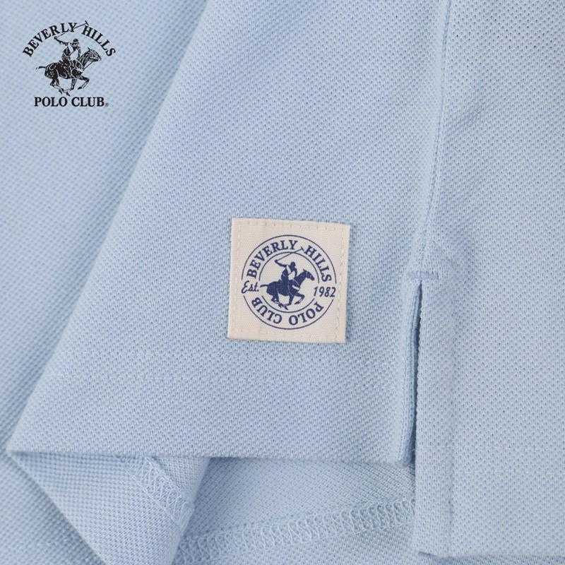 Áo Polo nam Beverly Hills Polo Club Regularfit Cotton màu xanh - PMRSS20TL065