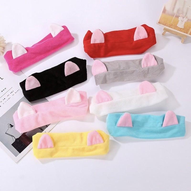 Băng Đô Bờm TurBan Rửa Mặt Xinh Xắn Nhiều Màu