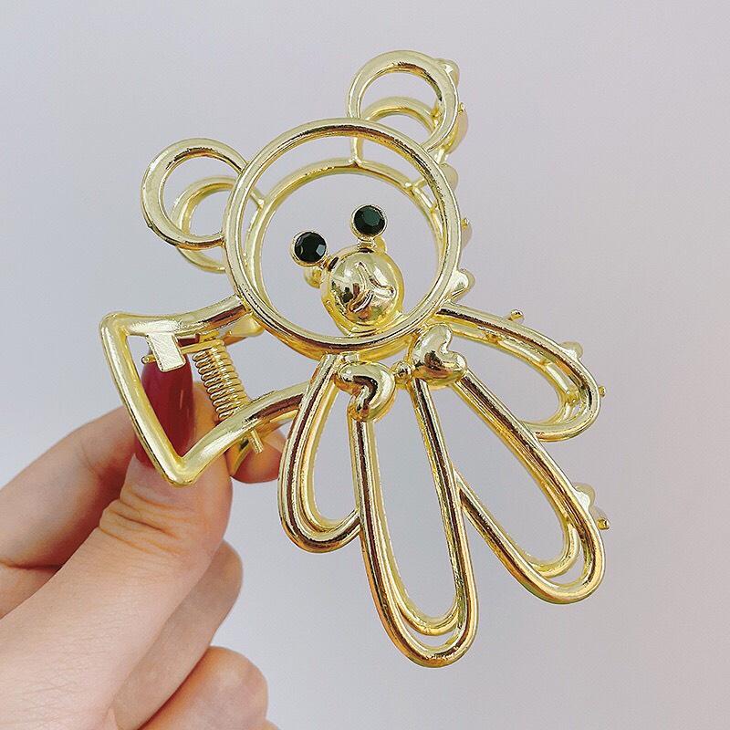 KẸP GẤP GẤU 3D KIM LOẠI XỊN CAO CẤP - NUNAM SHOP