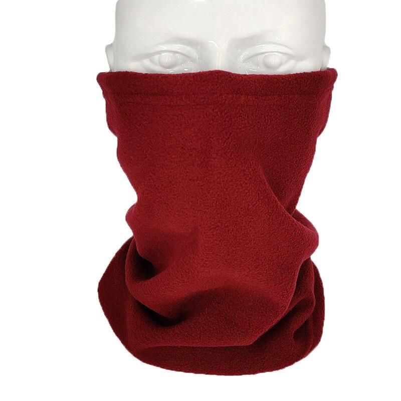 Polar Fleece Neck Tube Ear Warmer Fishing Skating Running Sport Scarf Face Mask Camping Hiking Neck Warmer Warm Cycling Headwear
