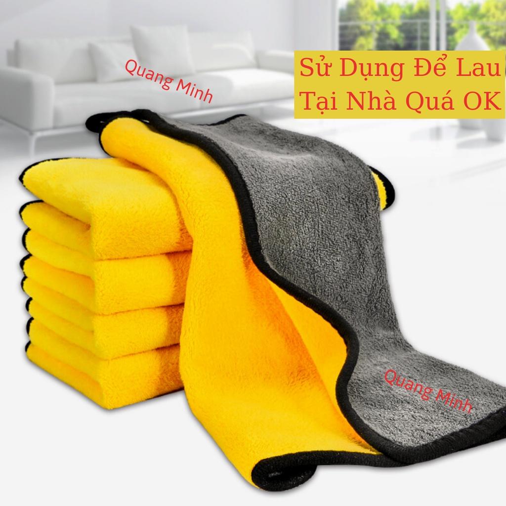 [3 MÓC KHÓA 10K]  Khăn Lau Đa Năng MICROFIBER Chuyên Dụng Cho Xe Hơi  Móc Khóa - Đồ Trang Trí