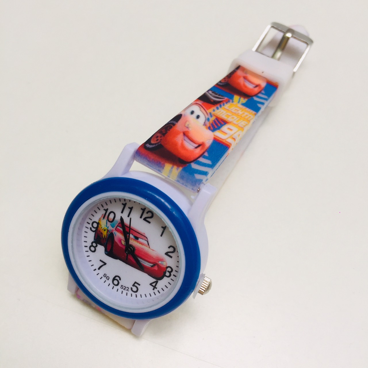 Đồng hồ trẻ em hình ô tô dây silicon dành cho bé trai bé gái - otoxanh