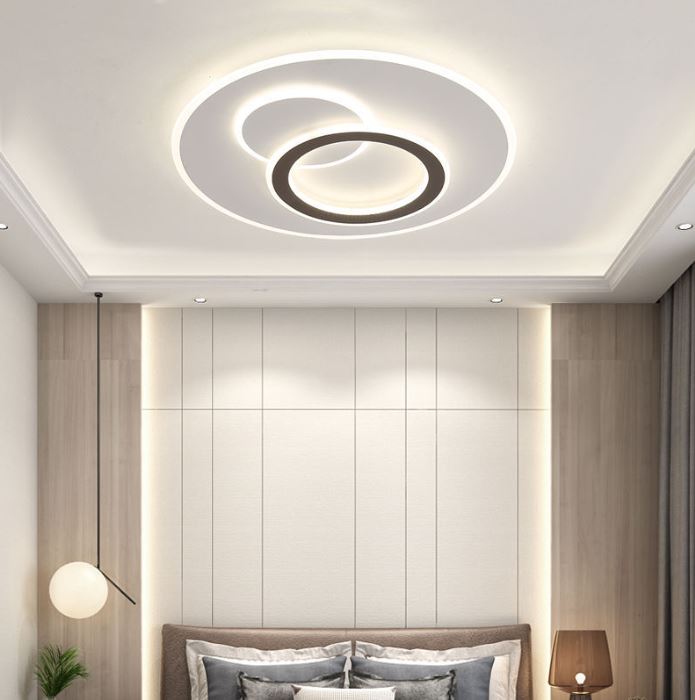 Hình ảnh Đèn trần MONSKY ADONIS hiện đại trang trí nội thất cao cấp 3 chế độ ánh sáng có khiển từ xa