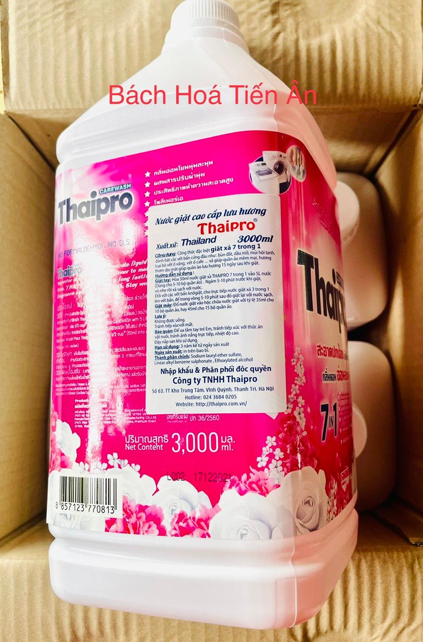 Nước giặt xả 7 trong 1 Thaipro 3000ml