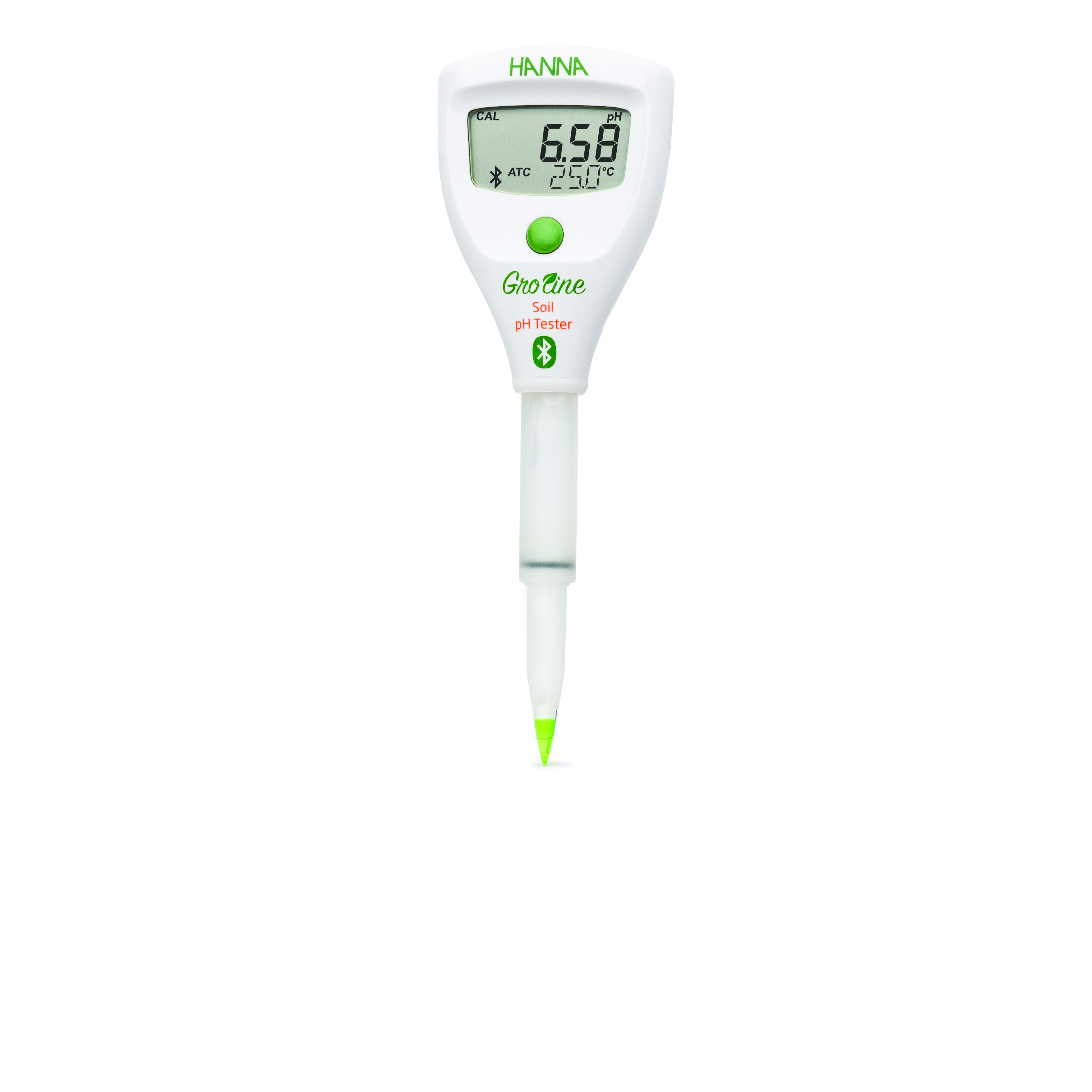 Máy Đo pH, Nhiệt Độ Trực Tiếp Trong Đất Trồng Và Trong Nước HANNA HALO2 Bluetooth HI9810302 Tặng Kèm Dung Dịch Hiệu Chuẩn Máy